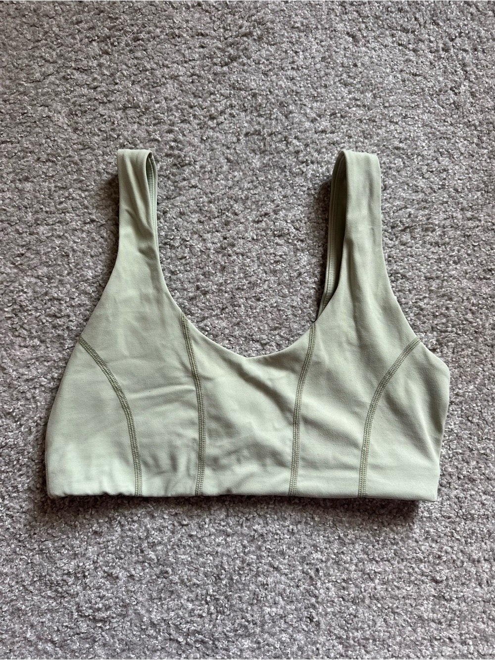 Vitality cloud II corset sports bra - Eucalyptus